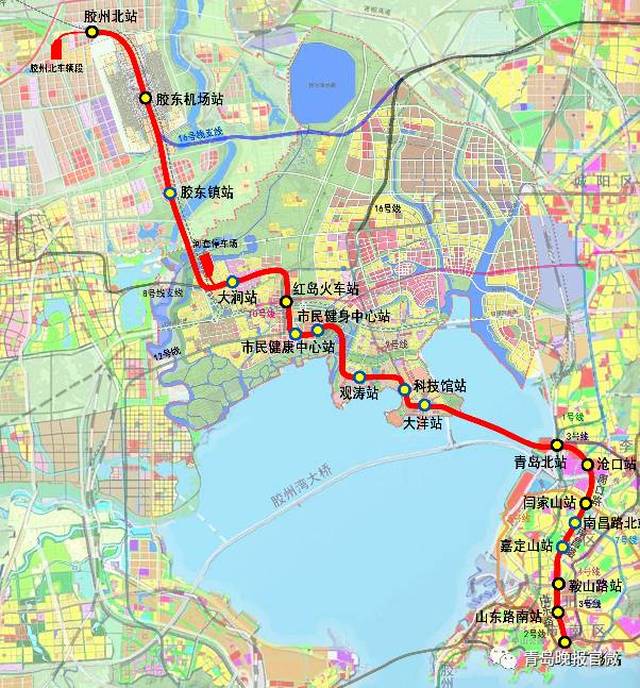 青島地鐵圖最新版，探索城市新脈絡(luò)