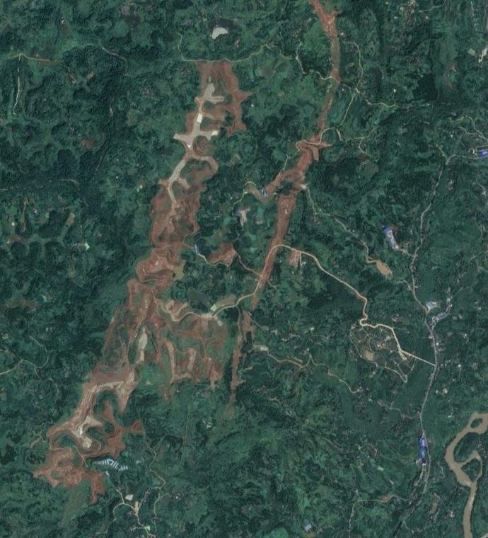 最新達(dá)州市衛(wèi)星地圖，揭示城市發(fā)展的多維面貌