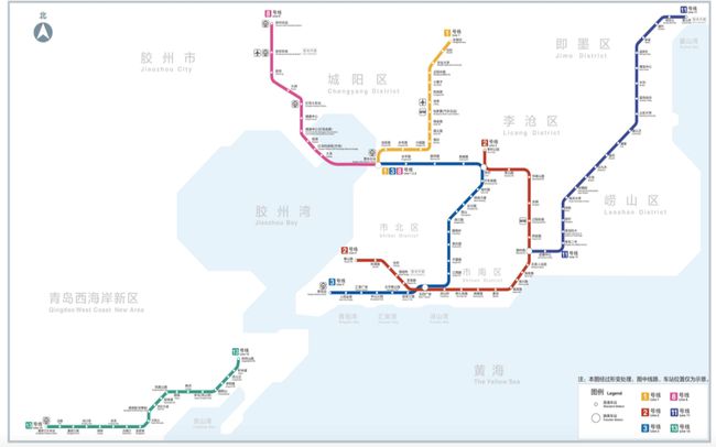 青島地鐵15號(hào)線最新線路圖，城市脈絡(luò)的新延伸